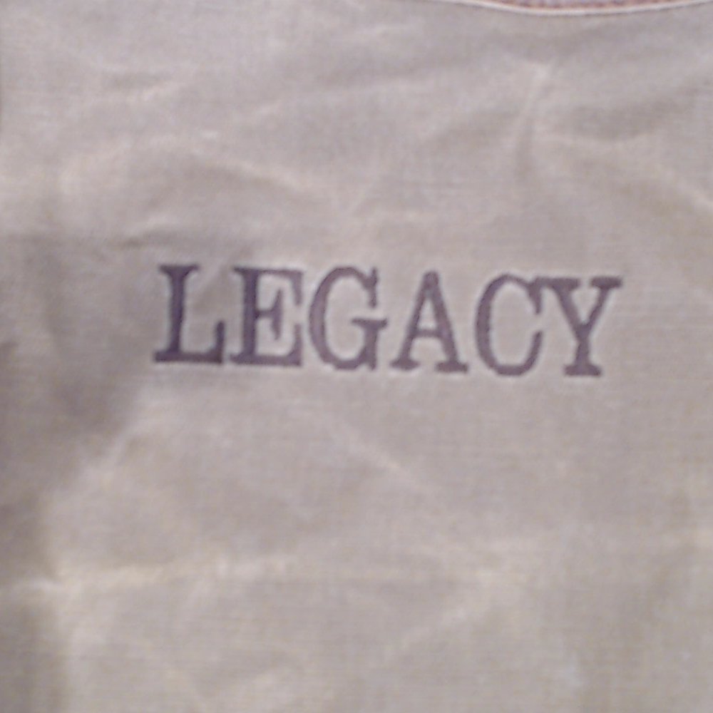 BLOOPER BAG: Personalized Waxed Canvas Weekender
