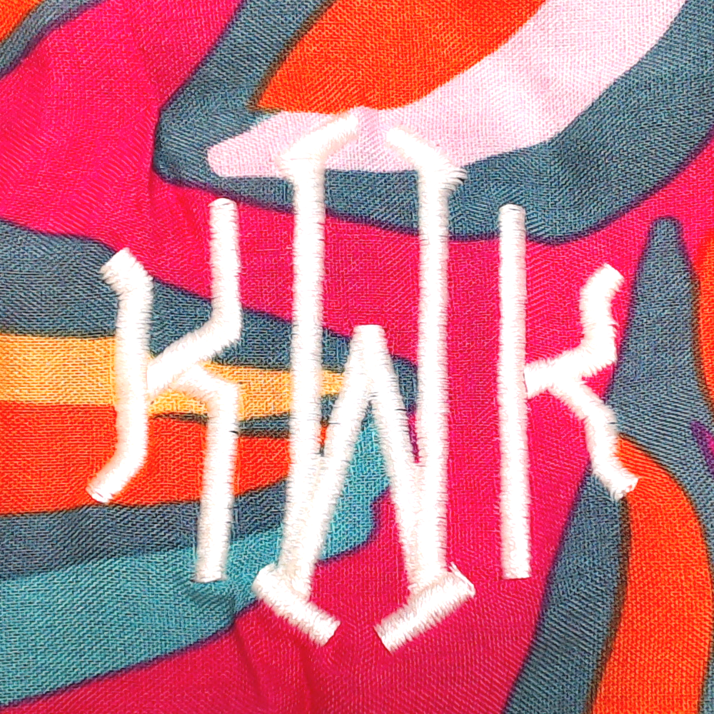 BLOOPER CLOTHING: Monogrammed Short Duster