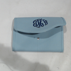 BLOOPER ACCESSORY: Monogrammed Travel Jewelry Organizer