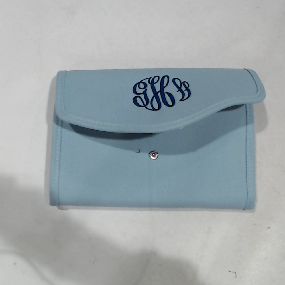 BLOOPER ACCESSORY: Monogrammed Travel Jewelry Organizer