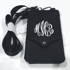 BLOOPER ACCESSORY: Monogrammed Phone Crossbody