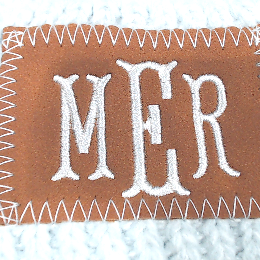 BLOOPER ACCESSORY: Monogrammed Beanie
