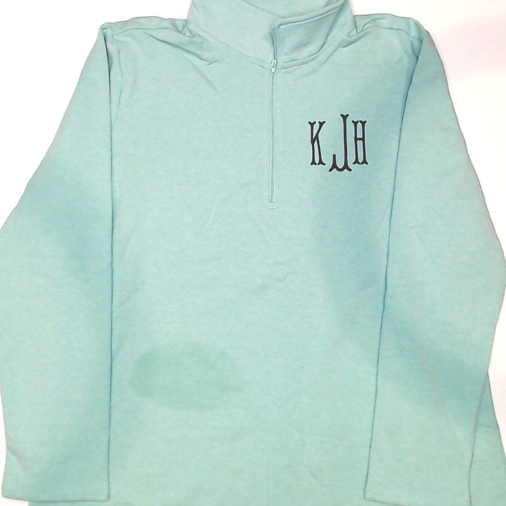 BLOOPER CLOTHING: Monogrammed Pullover Sweatshirt