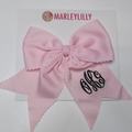 BLOOPER KIDS: Monogrammed Girls Hair Bow