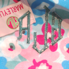 BLOOPER ACCESSORY: Monogrammed Scrub Cap