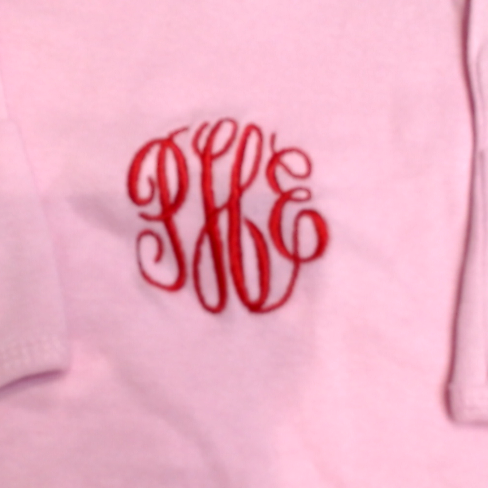 BLOOPER KIDS: Monogrammed Baby Layette Gown