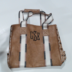 BLOOPER BAG: Monogrammed Purse Tote