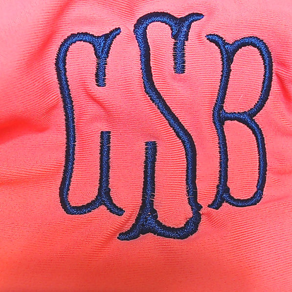 BLOOPER SWIM: Monogrammed Swim Visor