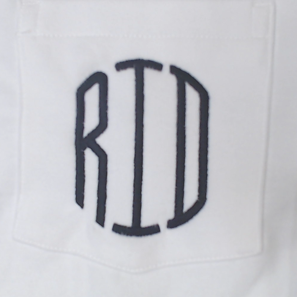 BLOOPER CLOTHING: Monogrammed Ringer Tee
