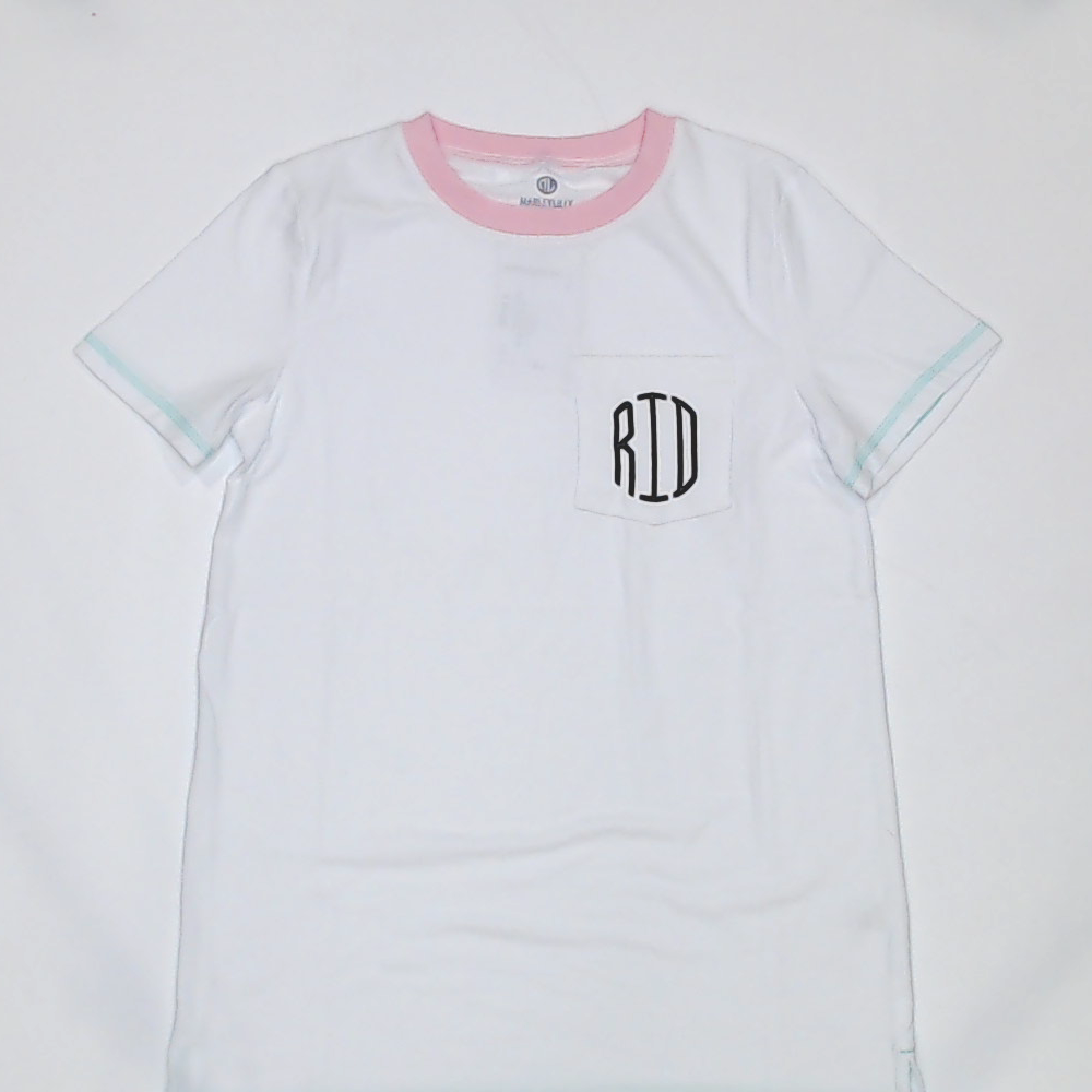 BLOOPER CLOTHING: Monogrammed Ringer Tee