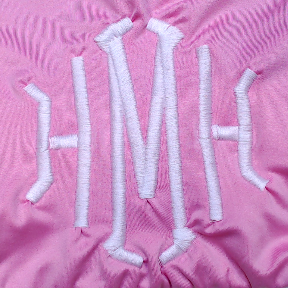 BLOOPER SWIM: Monogrammed Beach Cover Up