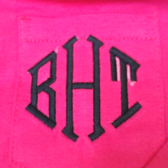 BLOOPER KIDS: Monogrammed Kids Long Sleeve Shirt