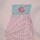 BLOOPER SWIM: Monogrammed Beach Cover Up