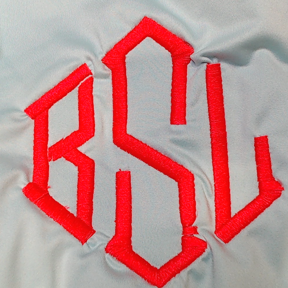 BLOOPER SWIM: Monogrammed Beach Cover Up