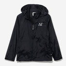 Delta Gamma Lightweight Rain Jacket | Black