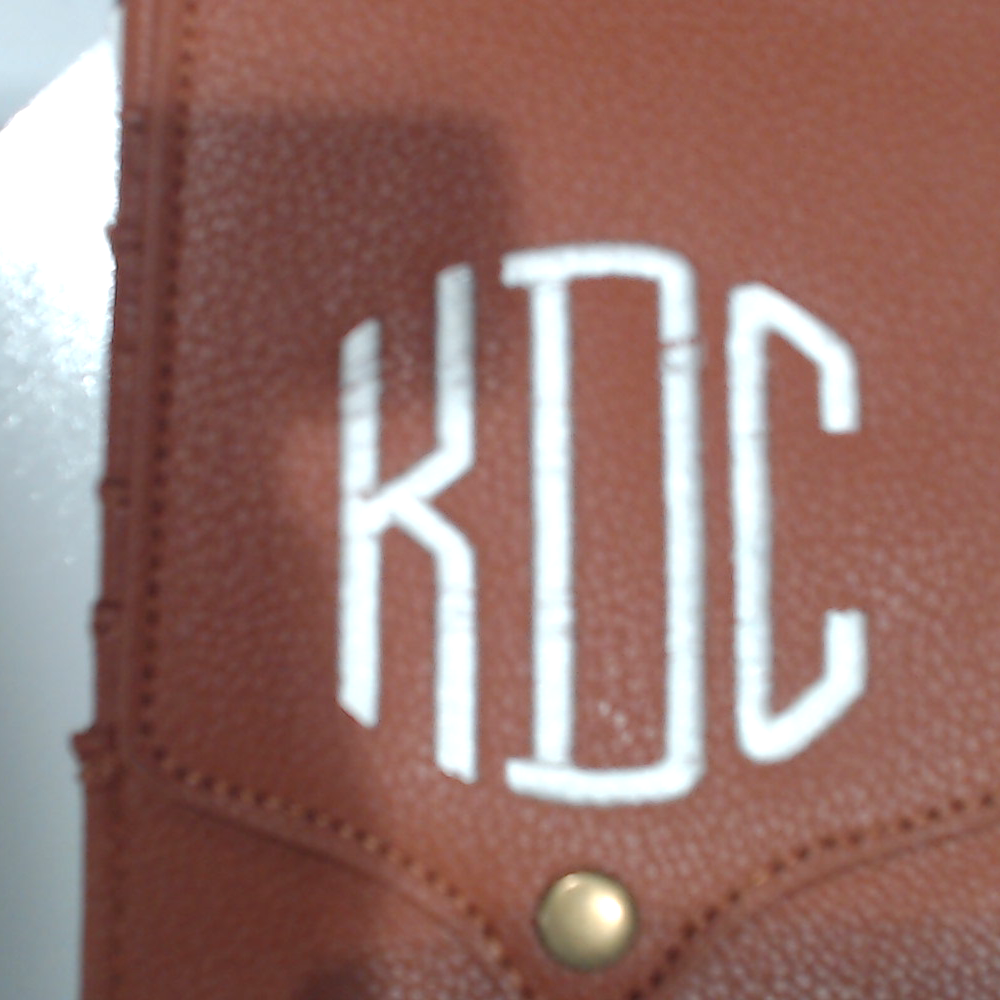 BLOOPER ACCESSORY: Monogrammed Phone Crossbody