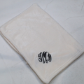 BLOOPER KIDS: Monogrammed Baby Blanket
