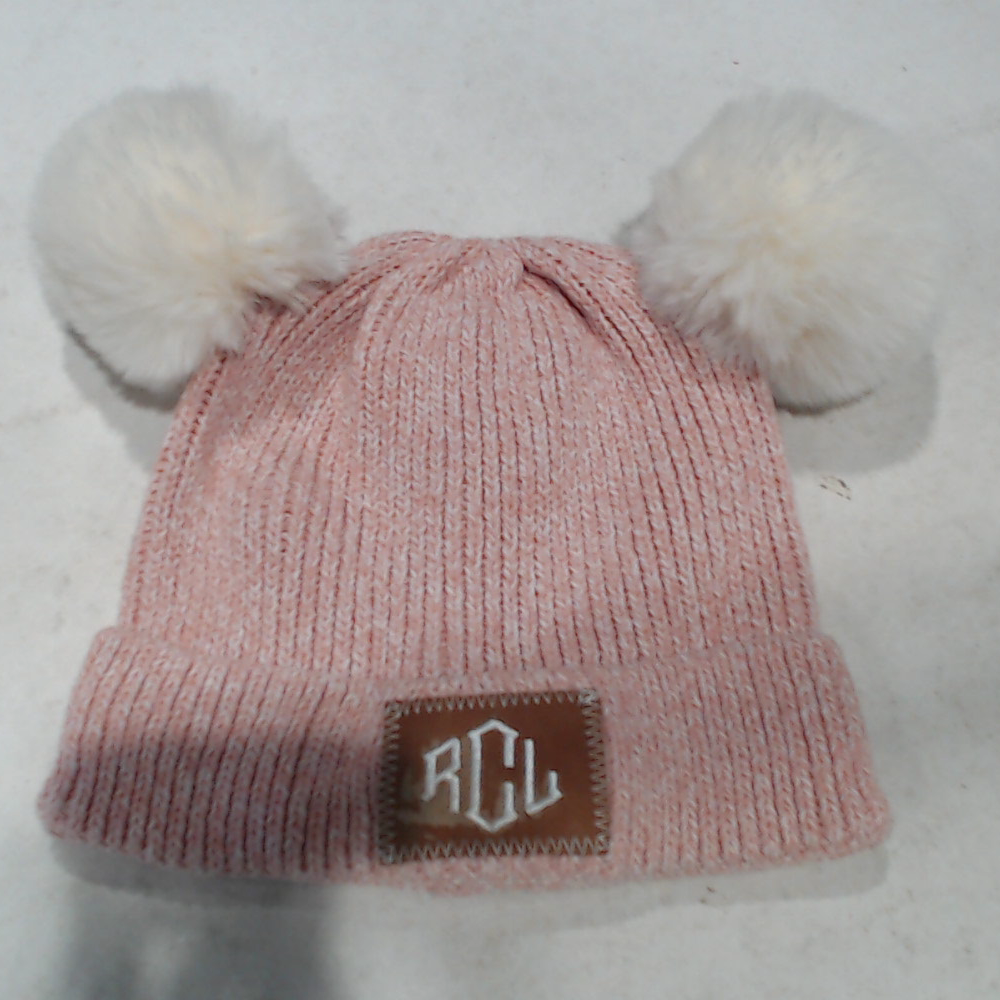 BLOOPER ACCESSORY: Monogrammed Beanie