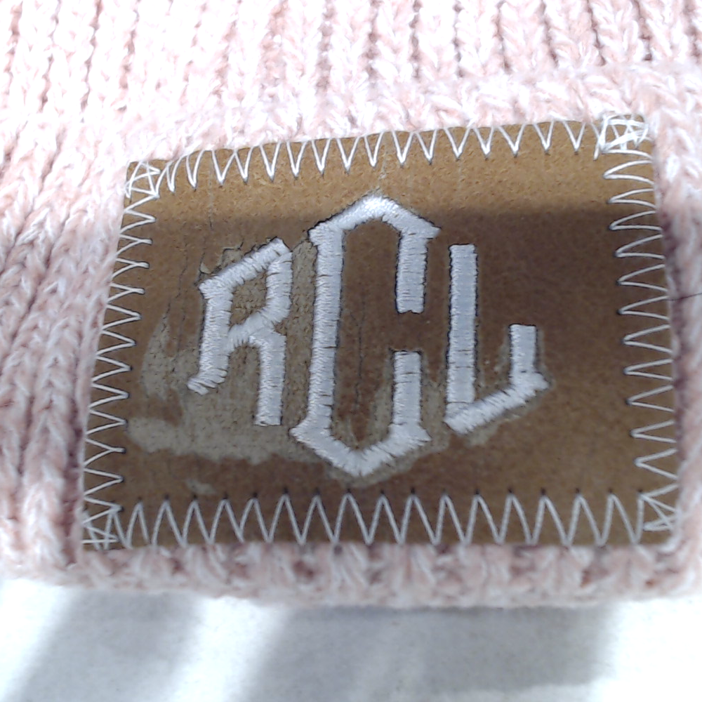 BLOOPER ACCESSORY: Monogrammed Beanie