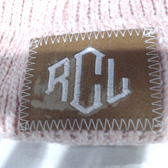 BLOOPER ACCESSORY: Monogrammed Beanie