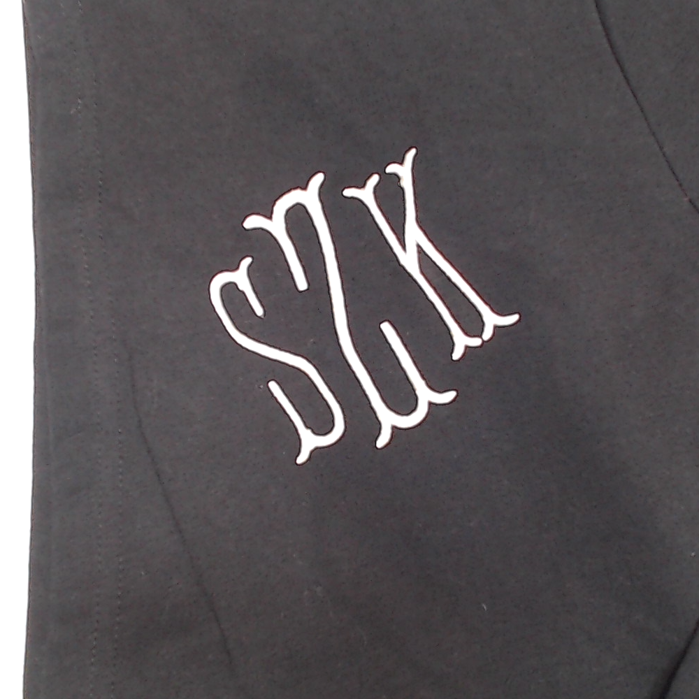 BLOOPER CLOTHING: Monogrammed Sweatshirt Cardigan