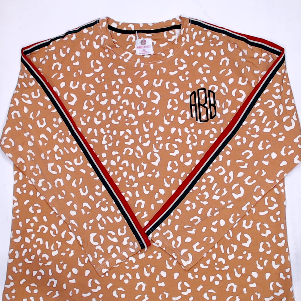 BLOOPER CLOTHING: Monogrammed Lightweight Sweatshirt