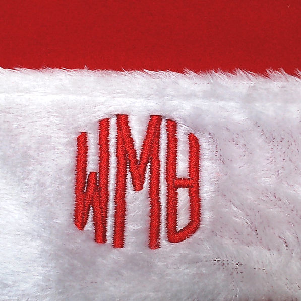 BLOOPER ACCESSORY: Personalized Santa Hat