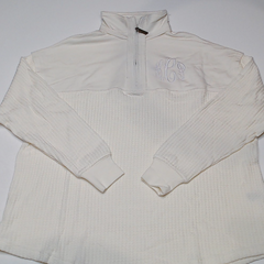 BLOOPER CLOTHING: Monogrammed Waffle Knit Pullover