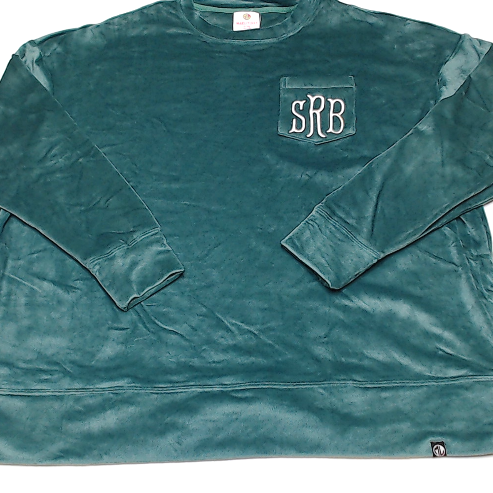 BLOOPER CLOTHING: Monogrammed Softspun Sweatshirt