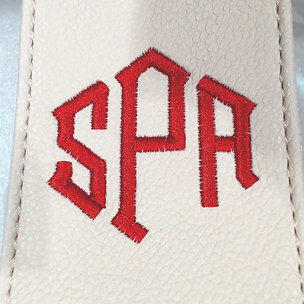 BLOOPER BAG: Monogrammed Clear Stadium Crossbody Bag