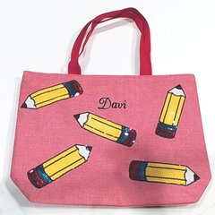 BLOOPER BAG: Monogrammed Sequin Tote Bag