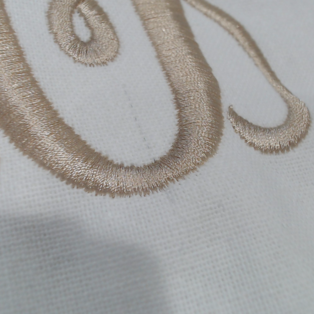 BLOOPER ACCESSORY: Monogrammed Scalloped Pillow Sham