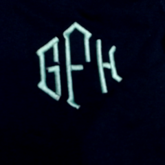 BLOOPER KIDS: Monogrammed Baby Short Sleeve Bodysuit