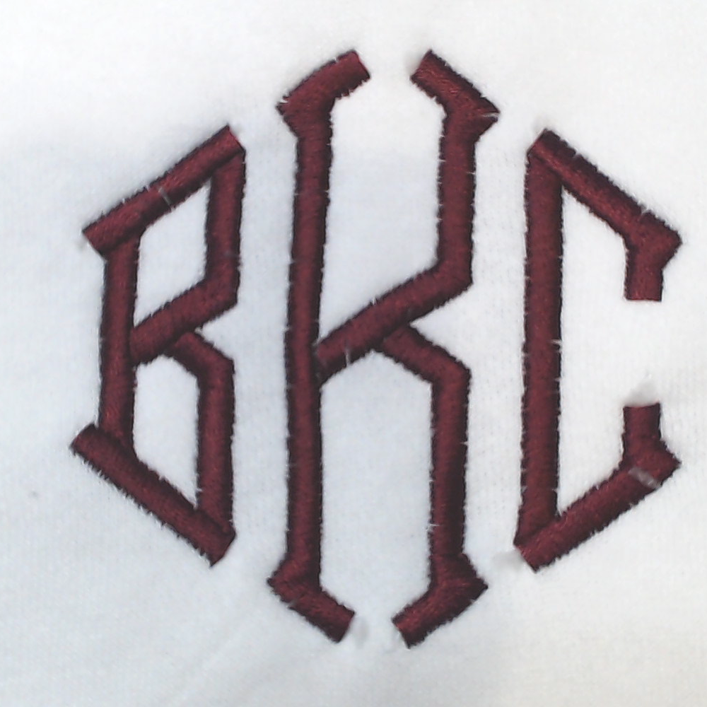 BLOOPER CLOTHING: Monogrammed Hooded Sweatshirt Jacket