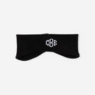 Monogrammed Ear Band | Black