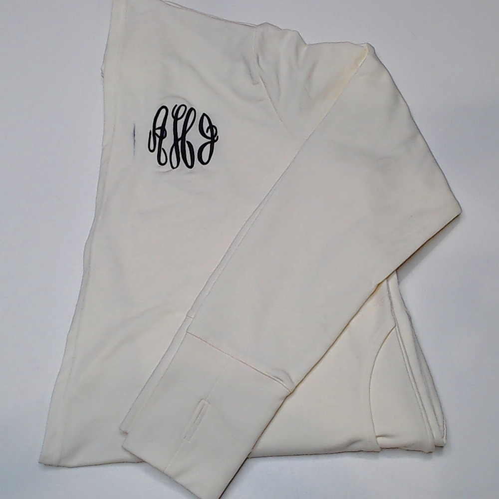BLOOPER CLOTHING: Monogrammed Sweatshirt Cardigan