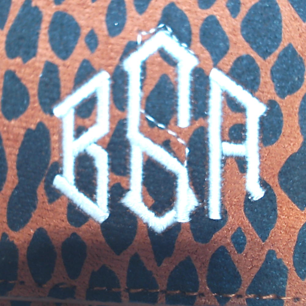 BLOOPER ACCESSORY: Monogrammed Phone Wallet Wristlet