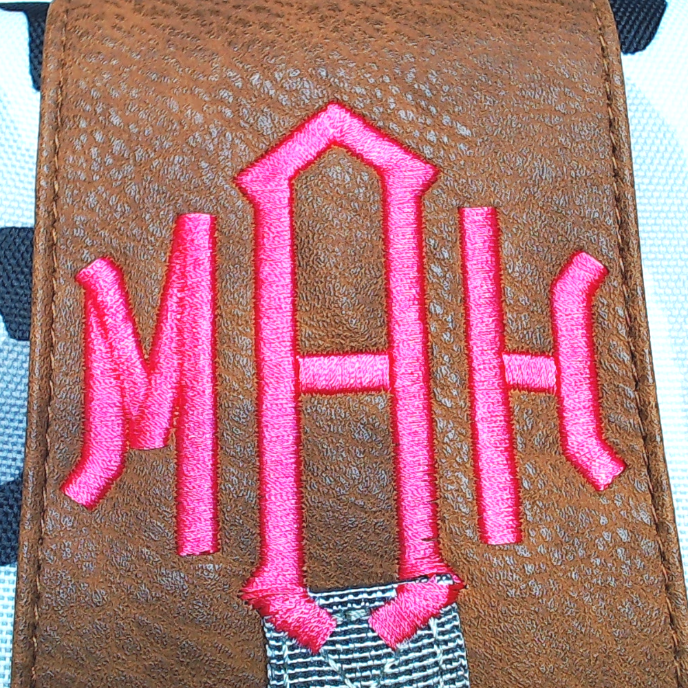 BLOOPER KIDS: Monogrammed Portable Baby Changing Pad