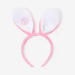 monogrammed kids bunny ears