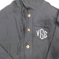 BLOOPER CLOTHING: Monogrammed Waffle Knit Shacket