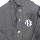 BLOOPER CLOTHING: Monogrammed Waffle Knit Shacket