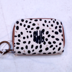 BLOOPER ACCESSORY: Monogrammed Keychain Wallet