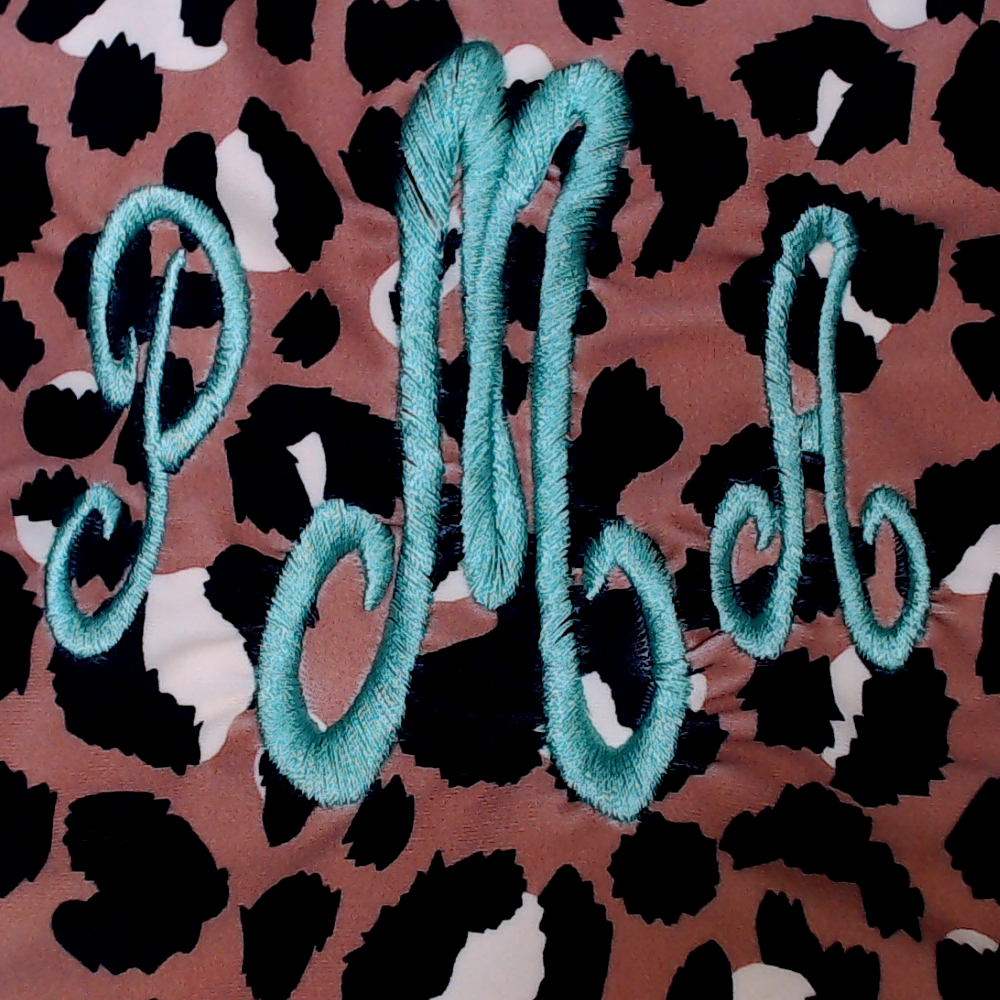 BLOOPER KIDS: Monogrammed Kids Ruffle Tankini