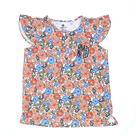 BLOOPER CLOTHING: Monogrammed Ruffle Top