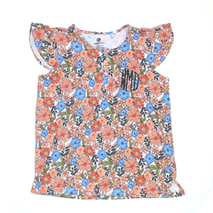 BLOOPER CLOTHING: Monogrammed Ruffle Top