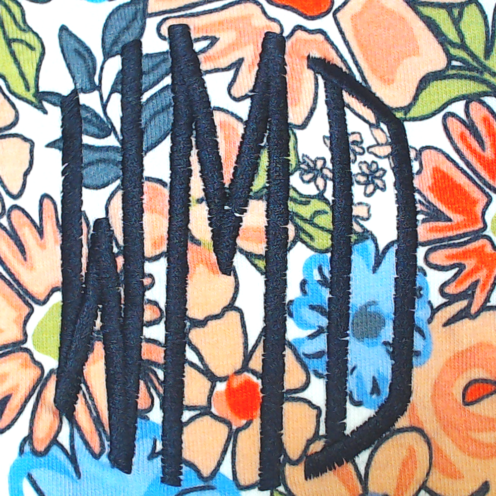 BLOOPER CLOTHING: Monogrammed Ruffle Top