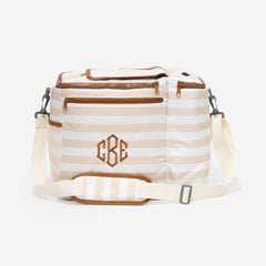 monogrammed dual compartment cooler