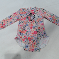 BLOOPER KIDS: Monogrammed Kids Rashguard Swimsuit
