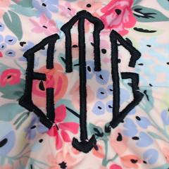 BLOOPER KIDS: Monogrammed Kids Rashguard Swimsuit