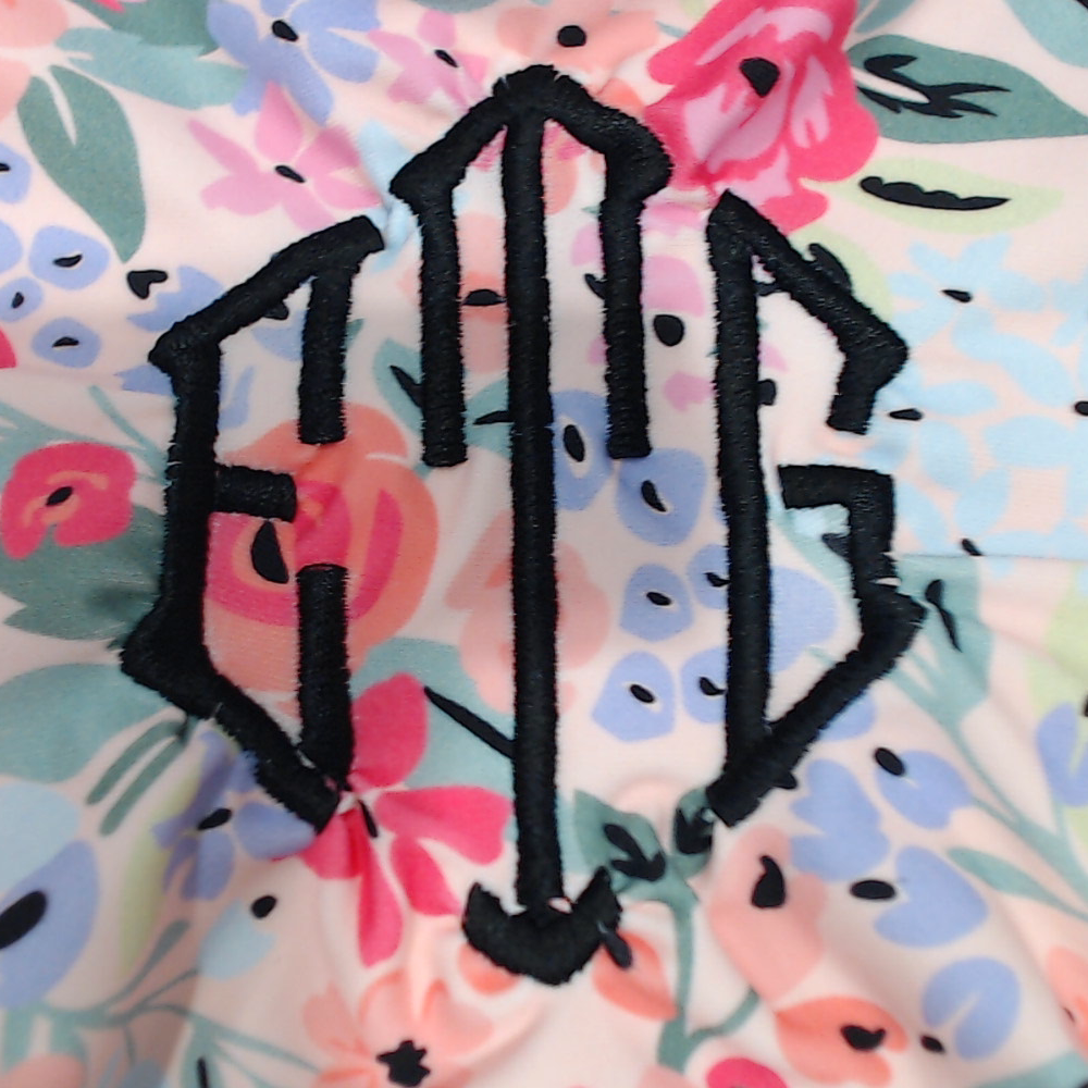 BLOOPER KIDS: Monogrammed Kids Rashguard Swimsuit